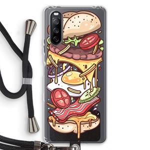 CaseCompany Diet Coke Please: Sony Sony Xperia 10 III Transparant Hoesje met koord