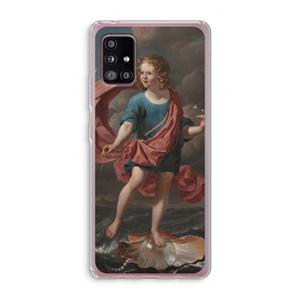 CaseCompany Soap Bubbles: Samsung Galaxy A51 5G Transparant Hoesje