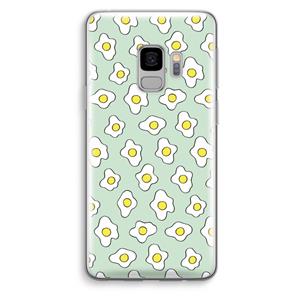 CaseCompany Spiegeleitjes: Samsung Galaxy S9 Transparant Hoesje