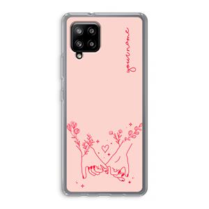 CaseCompany Best Friends: Samsung Galaxy A42 5G Transparant Hoesje