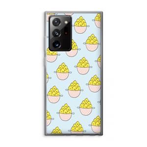 CaseCompany Citroenen: Samsung Galaxy Note 20 Ultra / Note 20 Ultra 5G Transparant Hoesje