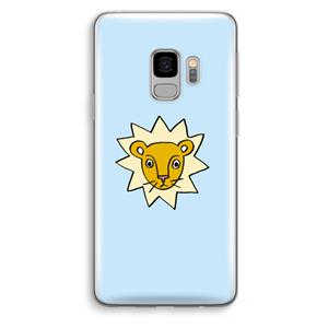 CaseCompany Kleine leeuw: Samsung Galaxy S9 Transparant Hoesje