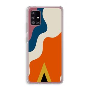 CaseCompany Noor A: Samsung Galaxy A51 5G Transparant Hoesje