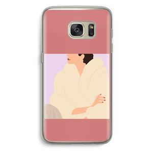 CaseCompany Cosy: Samsung Galaxy S7 Transparant Hoesje