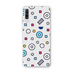 CaseCompany 8-bit N°9: Samsung Galaxy A70 Transparant Hoesje