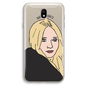 CaseCompany Ashley: Samsung Galaxy J7 (2017) Transparant Hoesje