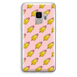 CaseCompany Waterijsjes: Samsung Galaxy S9 Transparant Hoesje