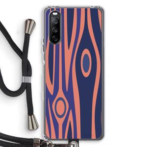CaseCompany Bast A: Sony Sony Xperia 10 III Transparant Hoesje met koord