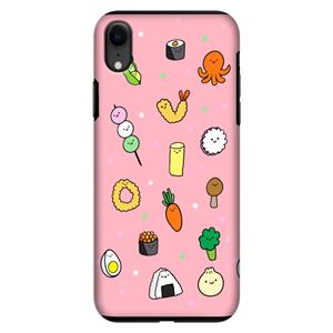 CaseCompany Happy bento friends: iPhone XR Tough Case