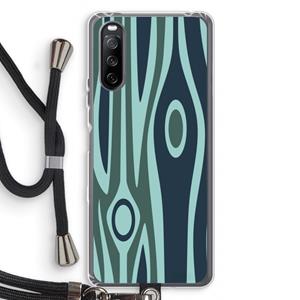 CaseCompany Bast B: Sony Sony Xperia 10 III Transparant Hoesje met koord