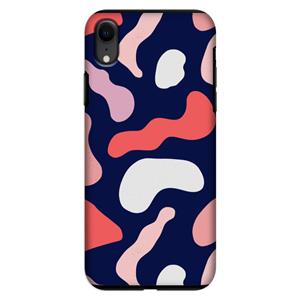 CaseCompany Memphis Shapes Pink: iPhone XR Tough Case
