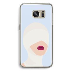CaseCompany Incognito: Samsung Galaxy S7 Transparant Hoesje