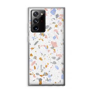 CaseCompany Terrazzo N°8: Samsung Galaxy Note 20 Ultra / Note 20 Ultra 5G Transparant Hoesje