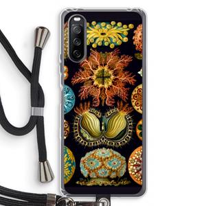 CaseCompany Haeckel Ascidiae: Sony Sony Xperia 10 III Transparant Hoesje met koord