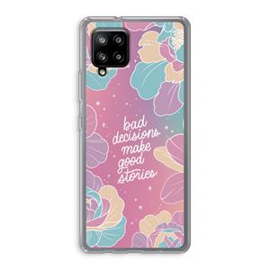 CaseCompany Good stories: Samsung Galaxy A42 5G Transparant Hoesje