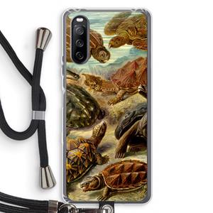 CaseCompany Haeckel Chelonia: Sony Sony Xperia 10 III Transparant Hoesje met koord