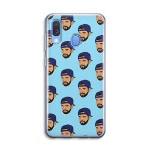 CaseCompany Drake Away: Samsung Galaxy A40 Transparant Hoesje
