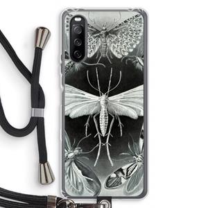 CaseCompany Haeckel Tineida: Sony Sony Xperia 10 III Transparant Hoesje met koord