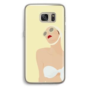 CaseCompany Summer: Samsung Galaxy S7 Transparant Hoesje
