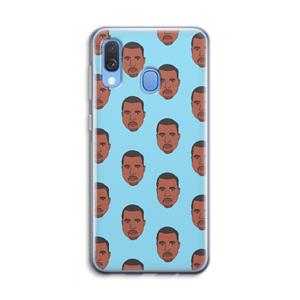 CaseCompany Kanye Call Me℃: Samsung Galaxy A40 Transparant Hoesje