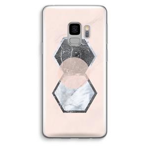 CaseCompany Creatieve toets: Samsung Galaxy S9 Transparant Hoesje