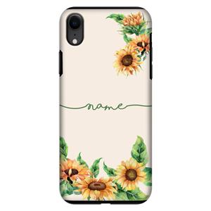 CaseCompany Zonnebloemen: iPhone XR Tough Case