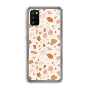 CaseCompany Terrazzo N°18: Samsung Galaxy A41 Transparant Hoesje