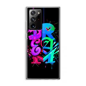 CaseCompany Dream: Samsung Galaxy Note 20 Ultra / Note 20 Ultra 5G Transparant Hoesje
