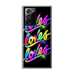 CaseCompany Loves: Samsung Galaxy Note 20 Ultra / Note 20 Ultra 5G Transparant Hoesje