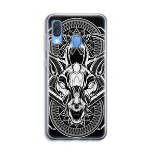 CaseCompany Oh Deer: Samsung Galaxy A40 Transparant Hoesje