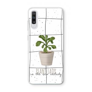 CaseCompany Kamerplant op vensterruit: Samsung Galaxy A70 Transparant Hoesje