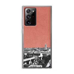 CaseCompany Marrakech Skyline : Samsung Galaxy Note 20 Ultra / Note 20 Ultra 5G Transparant Hoesje