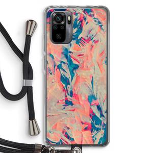 CaseCompany Alone: Xiaomi Redmi Note 10 Pro Transparant Hoesje met koord