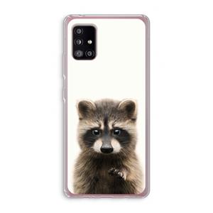 CaseCompany Rocco: Samsung Galaxy A51 5G Transparant Hoesje