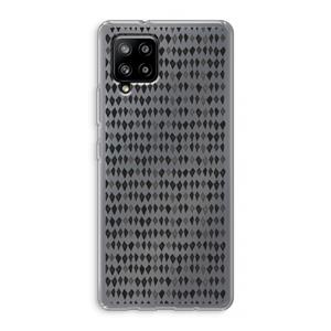 CaseCompany Crazy shapes: Samsung Galaxy A42 5G Transparant Hoesje