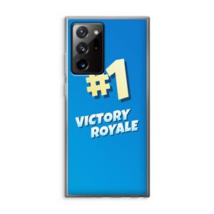 CaseCompany Victory Royale: Samsung Galaxy Note 20 Ultra / Note 20 Ultra 5G Transparant Hoesje