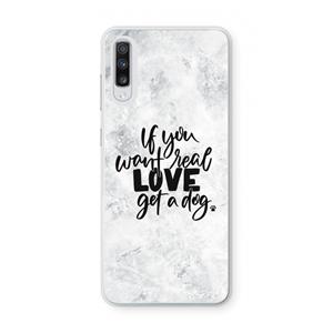 CaseCompany Partner in crime: Samsung Galaxy A70 Transparant Hoesje