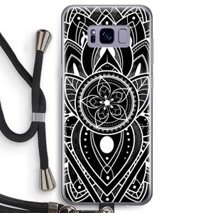 CaseCompany It's Complicated: Samsung Galaxy S8 Transparant Hoesje met koord