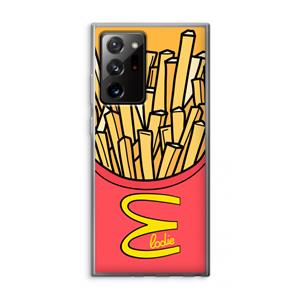 CaseCompany McElodie: Samsung Galaxy Note 20 Ultra / Note 20 Ultra 5G Transparant Hoesje