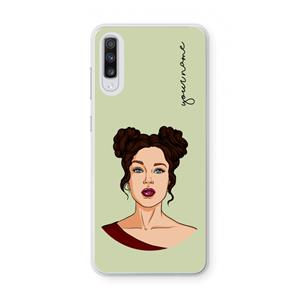 CaseCompany Pop-Art Creator: Samsung Galaxy A70 Transparant Hoesje