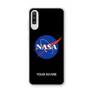 CaseCompany NASA: Samsung Galaxy A70 Transparant Hoesje