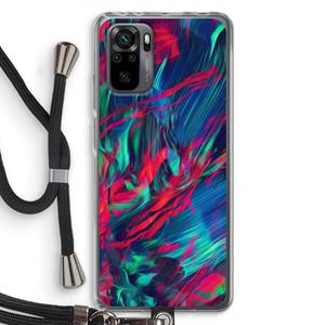 CaseCompany Pilgrims Of The Sea: Xiaomi Redmi Note 10 Pro Transparant Hoesje met koord
