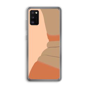 CaseCompany Bikini: Samsung Galaxy A41 Transparant Hoesje