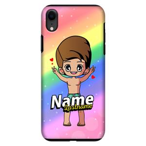 CaseCompany Chibi Maker man: iPhone XR Tough Case
