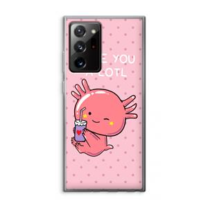 CaseCompany Love You A Lotl: Samsung Galaxy Note 20 Ultra / Note 20 Ultra 5G Transparant Hoesje