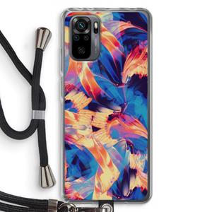CaseCompany Tuesday Night: Xiaomi Redmi Note 10 Pro Transparant Hoesje met koord