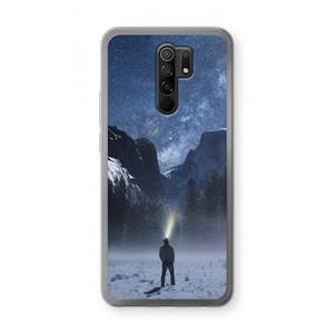 CaseCompany Wanderlust: Xiaomi Redmi 9 Transparant Hoesje