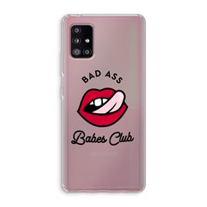 CaseCompany Badass Babes Club: Samsung Galaxy A51 5G Transparant Hoesje