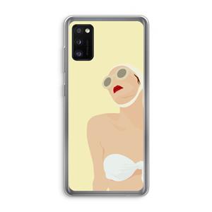 CaseCompany Summer: Samsung Galaxy A41 Transparant Hoesje