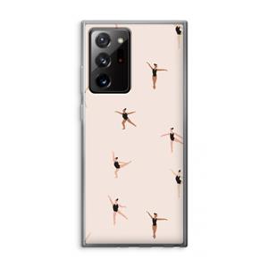 CaseCompany Dancing #1: Samsung Galaxy Note 20 Ultra / Note 20 Ultra 5G Transparant Hoesje